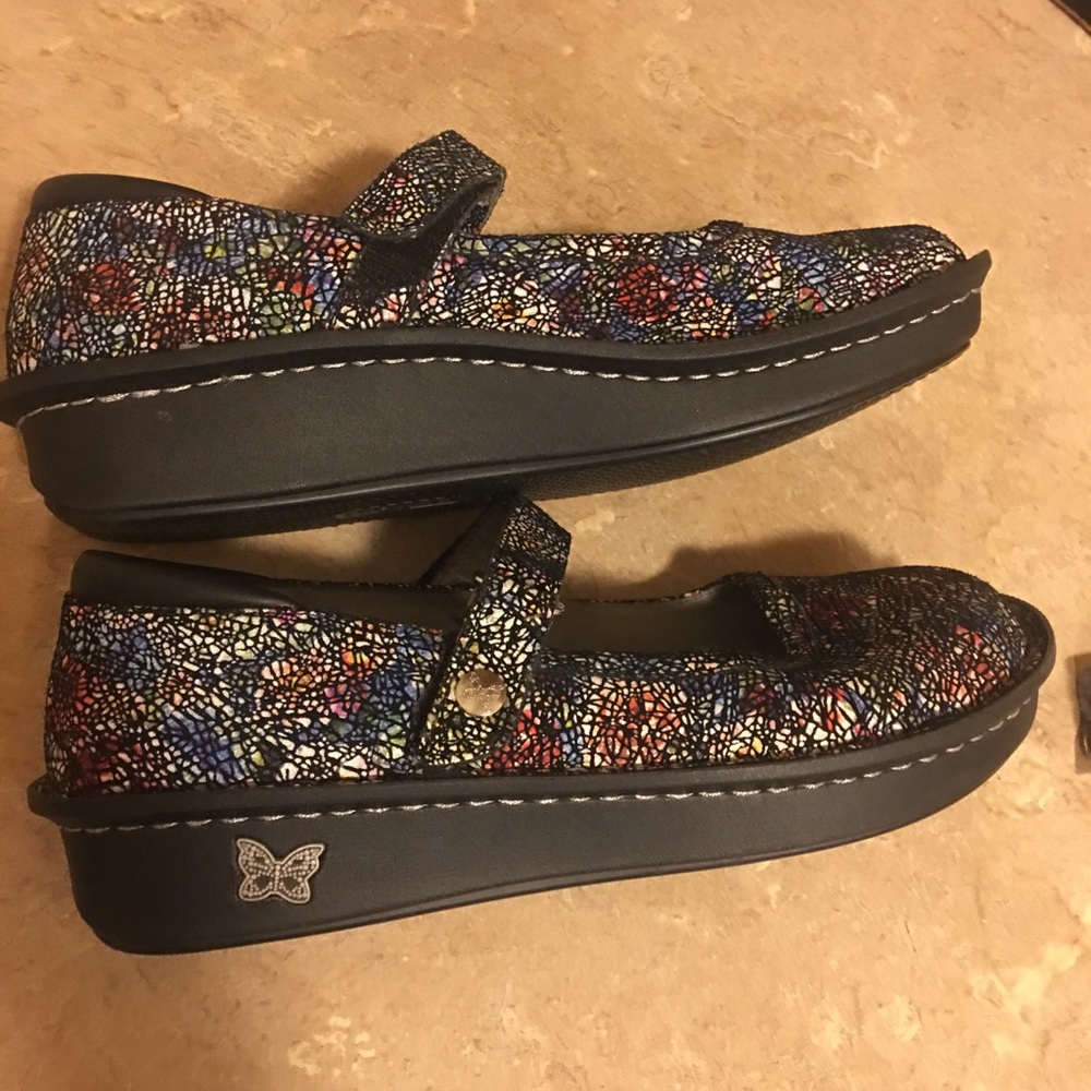 Alegria Mary Jane Nursing Clogs in Belle Cathedral